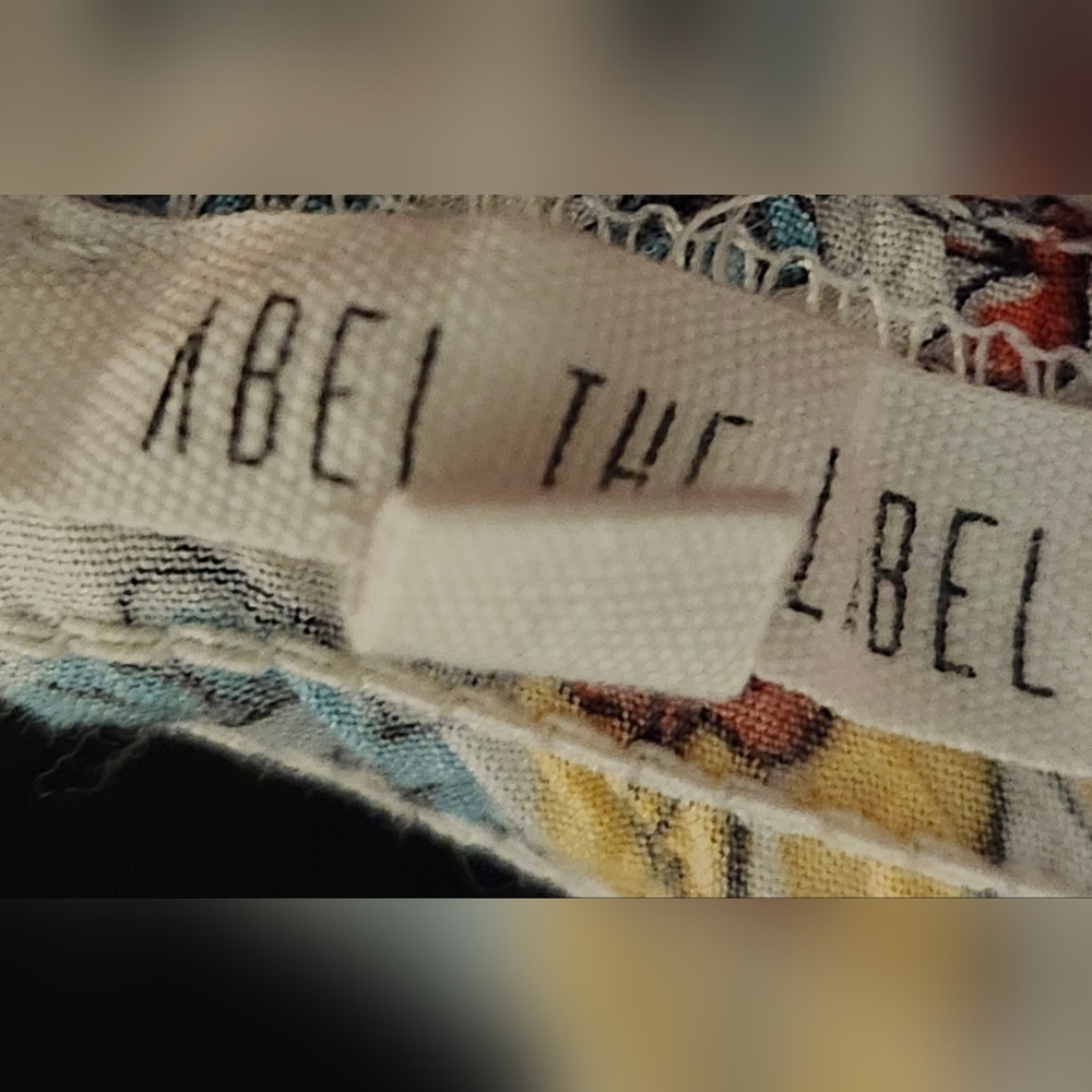 Abel The Label Floral Maxi Dress Size M - Picture 4 of 5